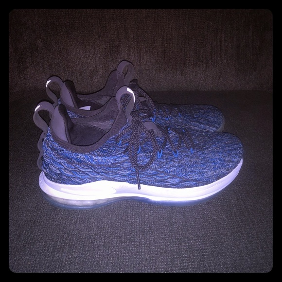 lebron 15 low signal blue